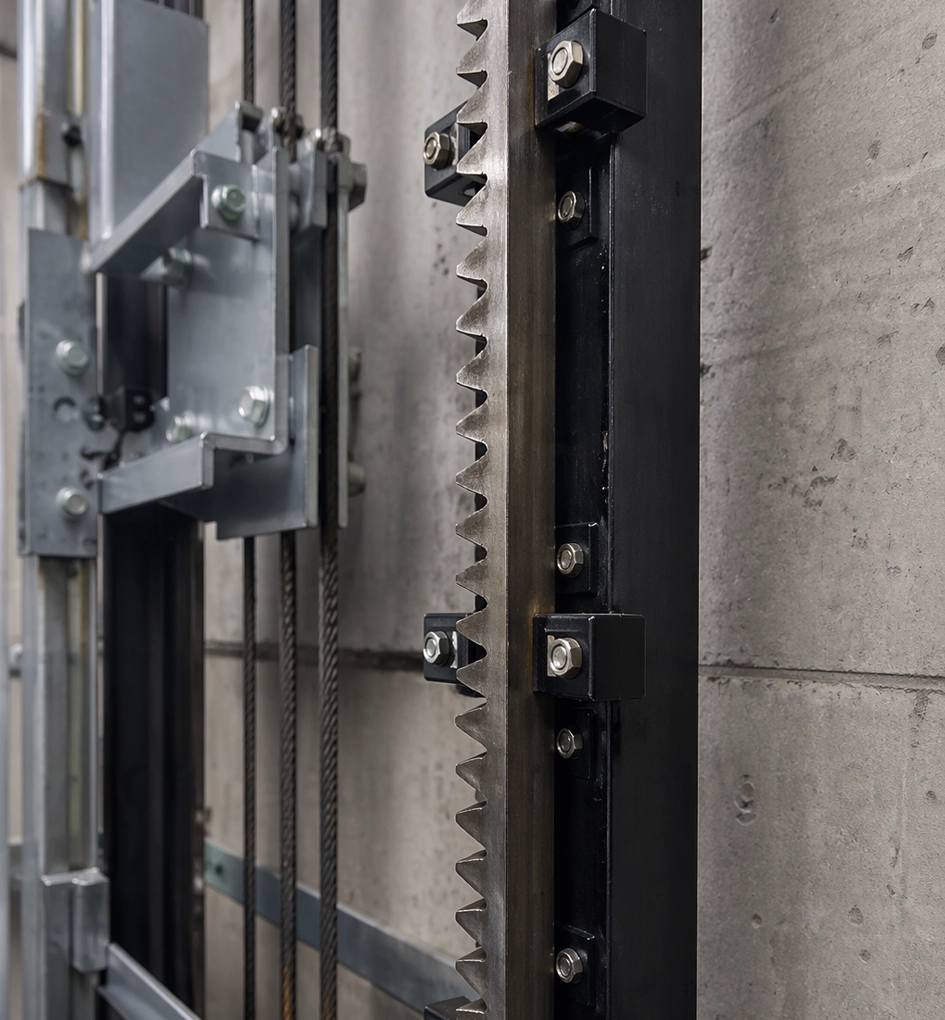 Murphy Rack Pinion vert Elevator technician